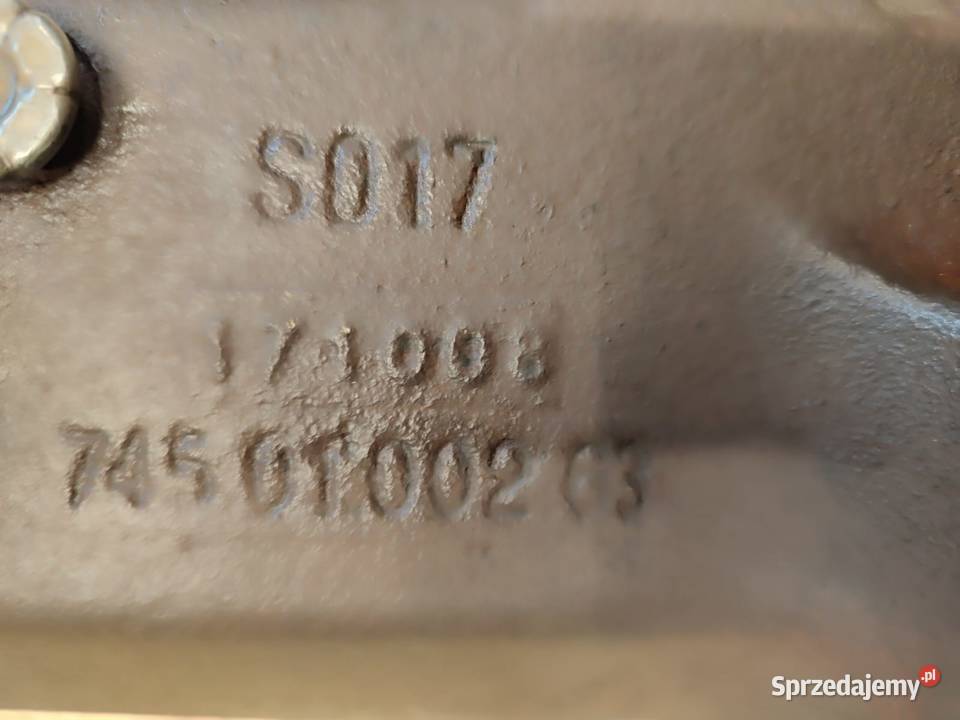 Pochwa mostu 7450100263 lewa strona Fendt 716 Wilkowo sprzedam