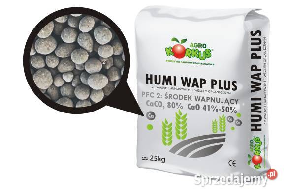 Humi Wap Plus CZARNA KREDA nawóz wapniowy Strzelce Wielkie