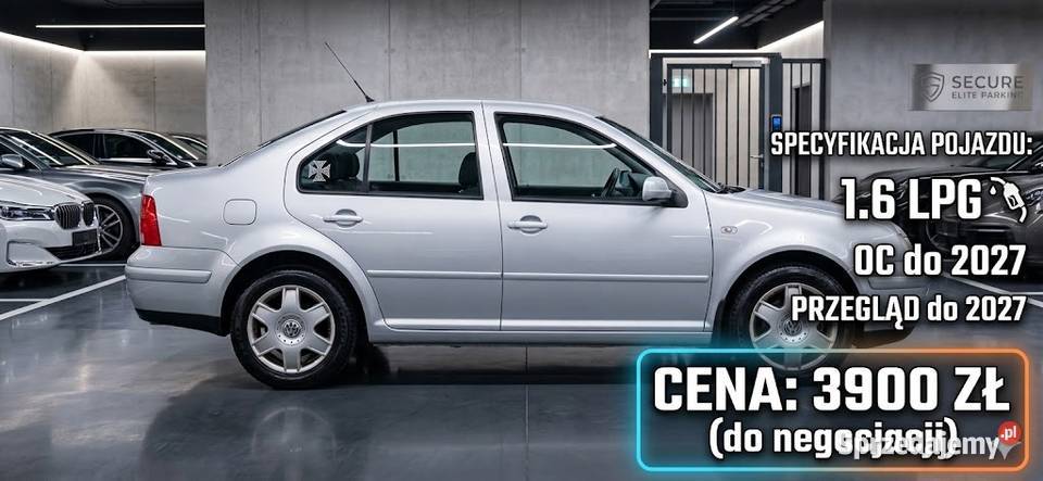 VW Bora Highline Blacharsko IGŁA Gaz KME Długie