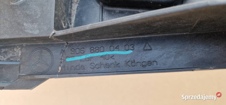 SPRINTER W906 PAS PRZEDNI WZMOCNIENIE CZOŁOWE