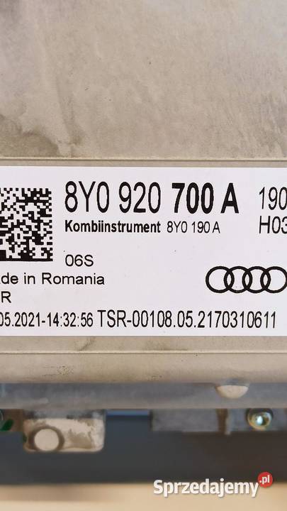 AUDI A3 8Y LICZNIK VIRTUAL KOKPIT 8Y0920700A