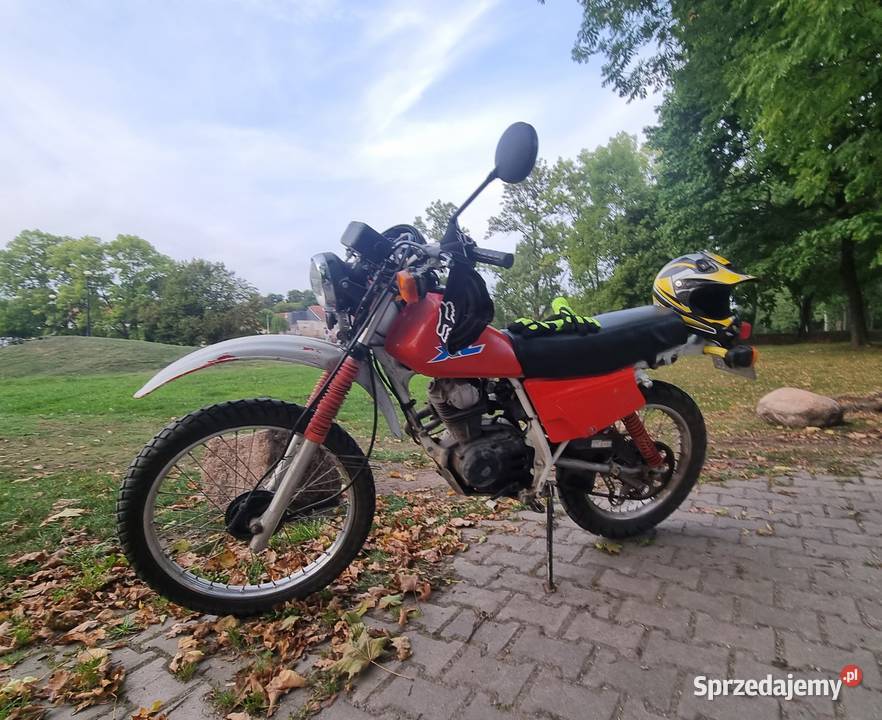 Honda XL 125 S klasyk enduro 80s stan jeździ 125cm3 Kętrzyn