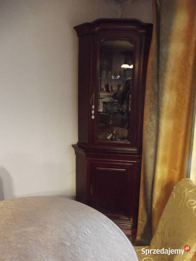 Piękne meble do salonu drewno komplet zestaw sprzedam