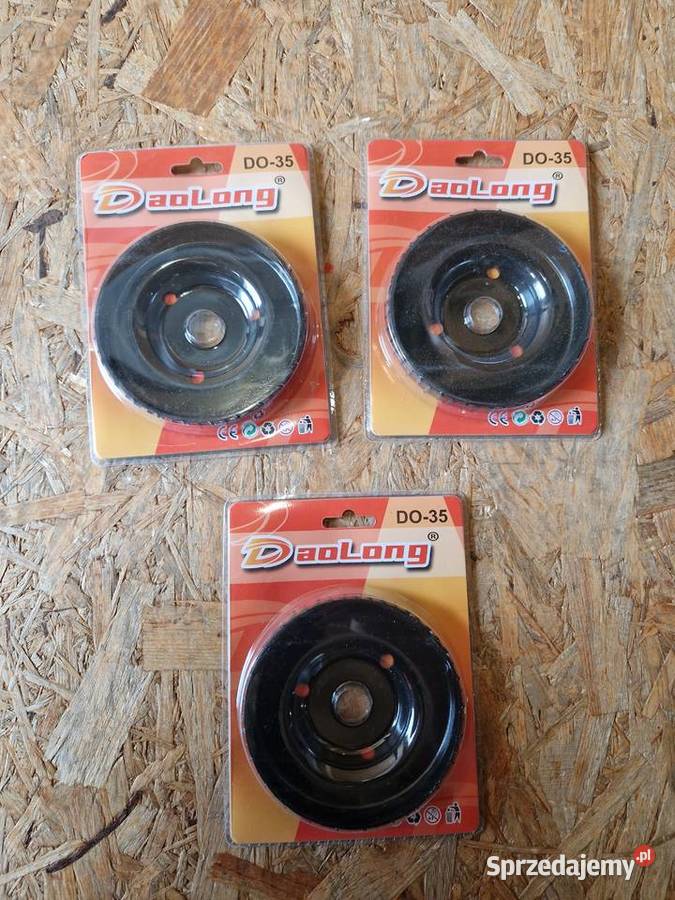 TARCZA DO SZLIFOWANIA DREWNA PŁASKA CZARNA 125MM Dom i Ogród wielkopolskie Głogowa