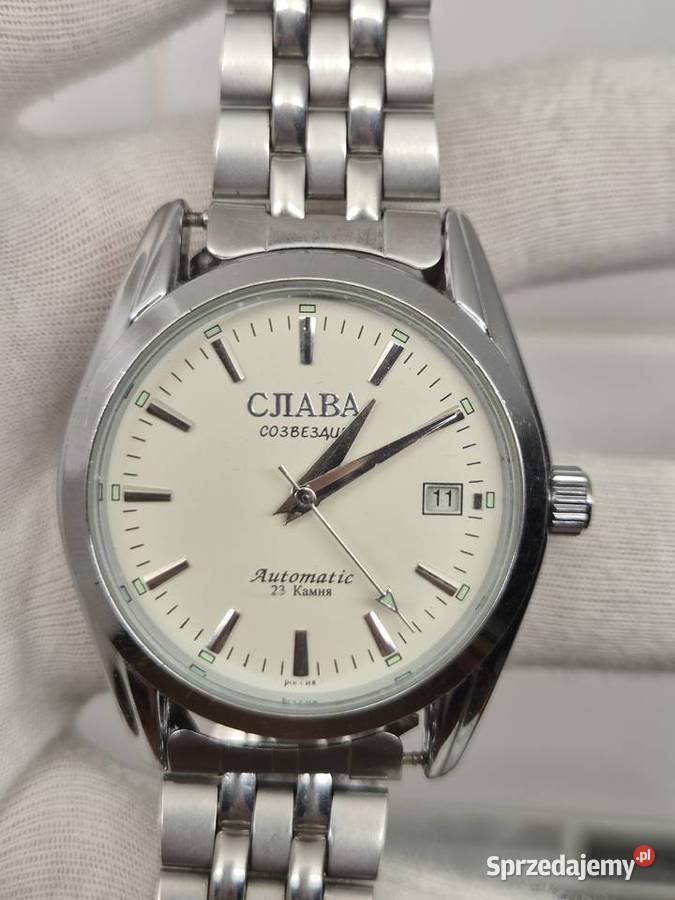 Zegarek Slava automat Chorzów