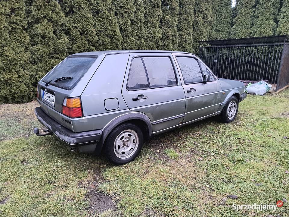 VW golf II 16 TD 1986 hak Usb Rok produkcji 1986 Ciechanów