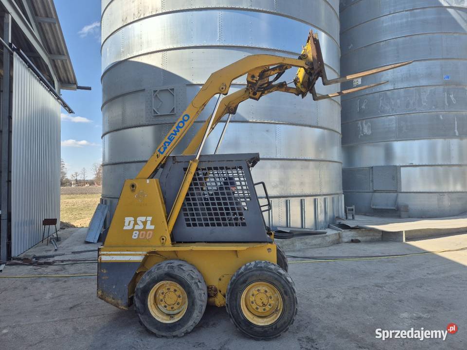 Bobcat miniładowarka daewoo dls 800