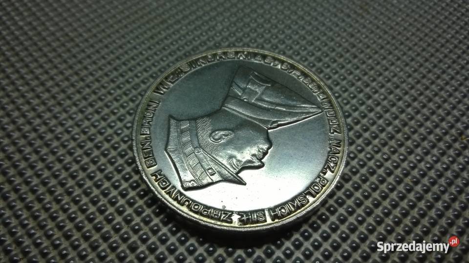 MEDAL numizmat Wł Sikorski 1881 1943 Warszawa