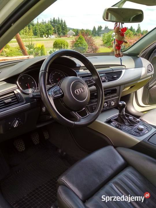Audi A6 C7 4G Avant 20 TDI 177 2013 biały kolor Zmiennica