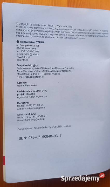 Informator Szkoły Ponadgimnazjalne 20102011