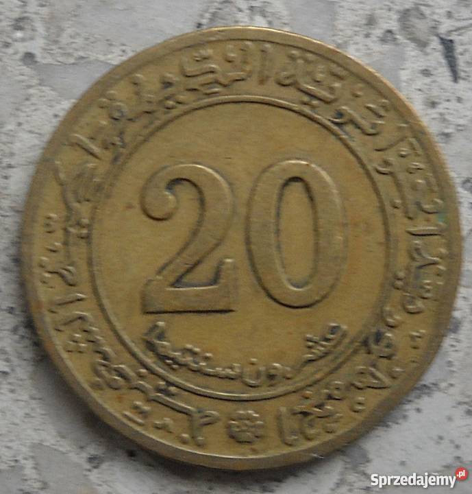 ALGERIA20 CENTIMES1972 r Legionowo