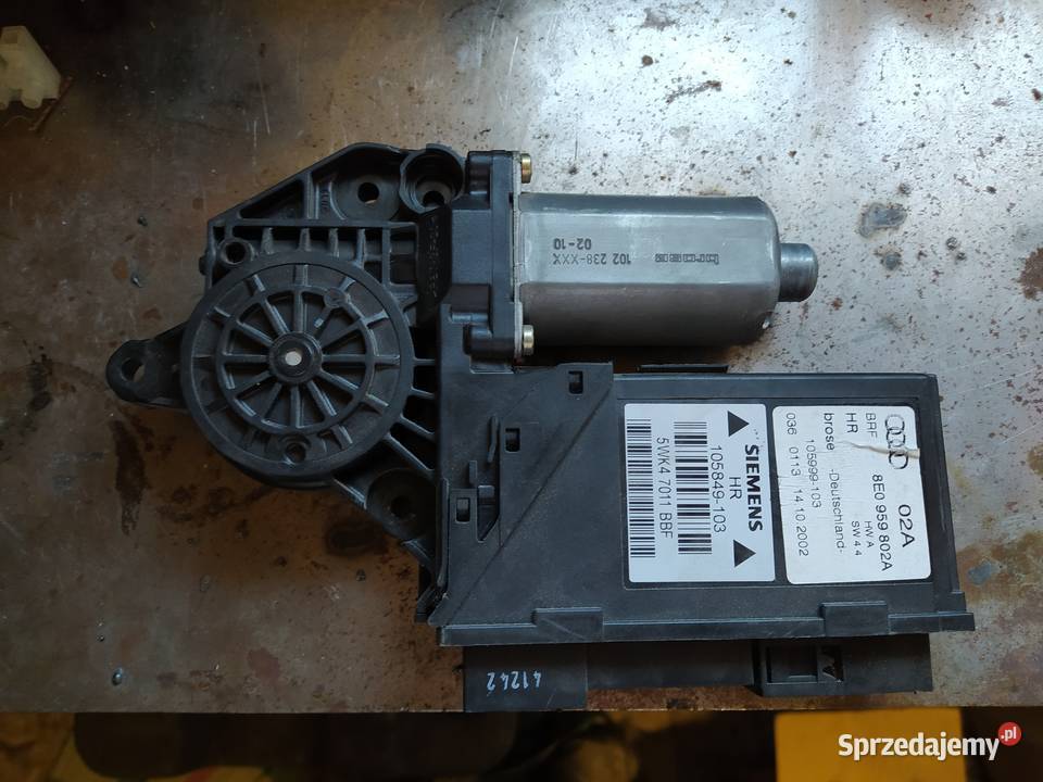 Silniczek podnoszenia szyby Audi A4 B6