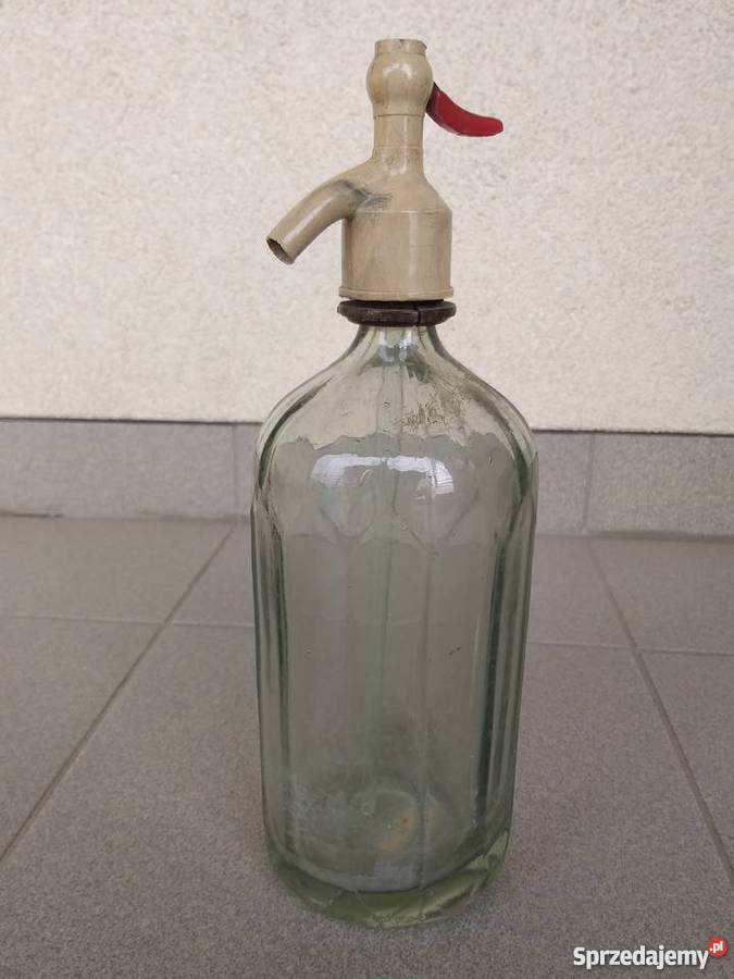 Syfony szklane zabytkowe do wody sodowej Warszawa