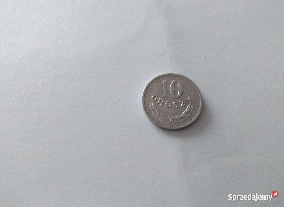 Stara Moneta 10 groszy z 1973r Z Wybitnym