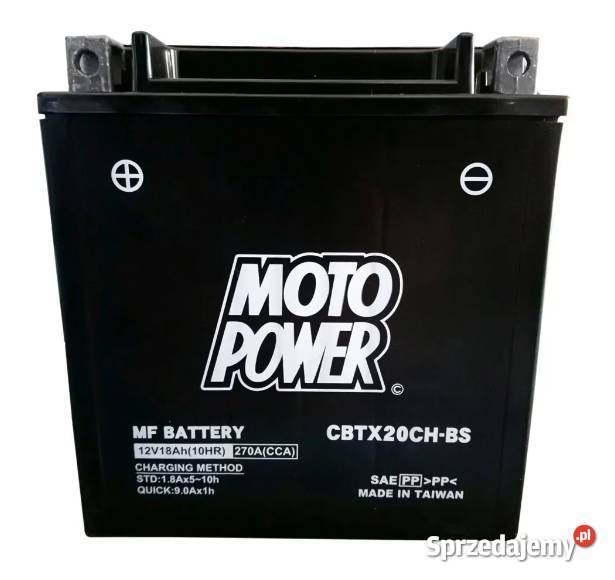 Akumulator motocyklowy Motopower CBTX20CHBS Mielec sprzedam