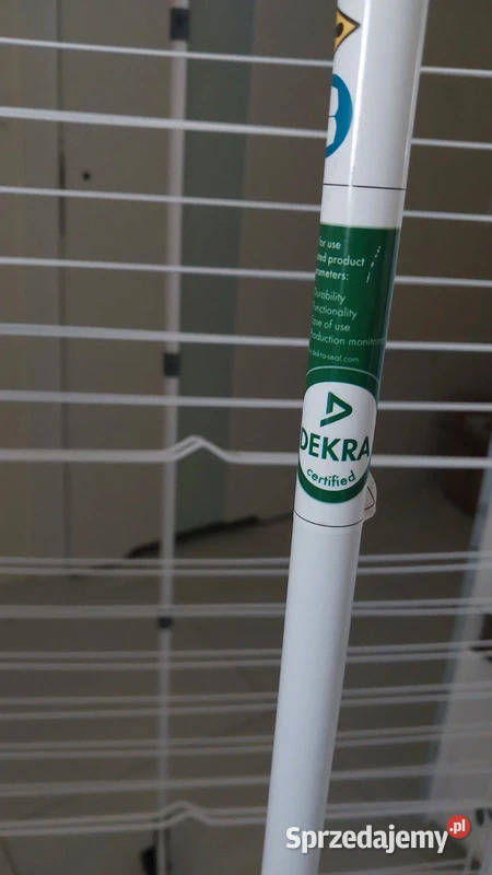 Suszarka stojąca z certifikatem Dekra Opole