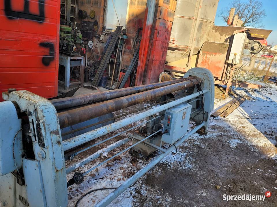 Walcarka do blach do 3mm o szerokości 3m Produkcja Starczów sprzedam