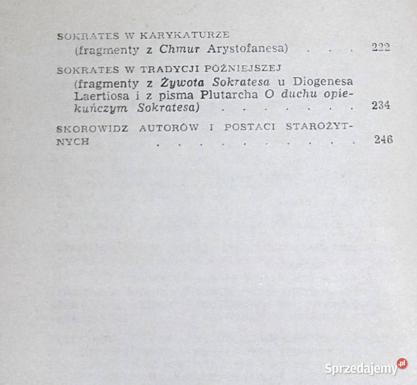Sokrates Myśli i Ludzie Irena Krońska miękka Pozostałe Chełm