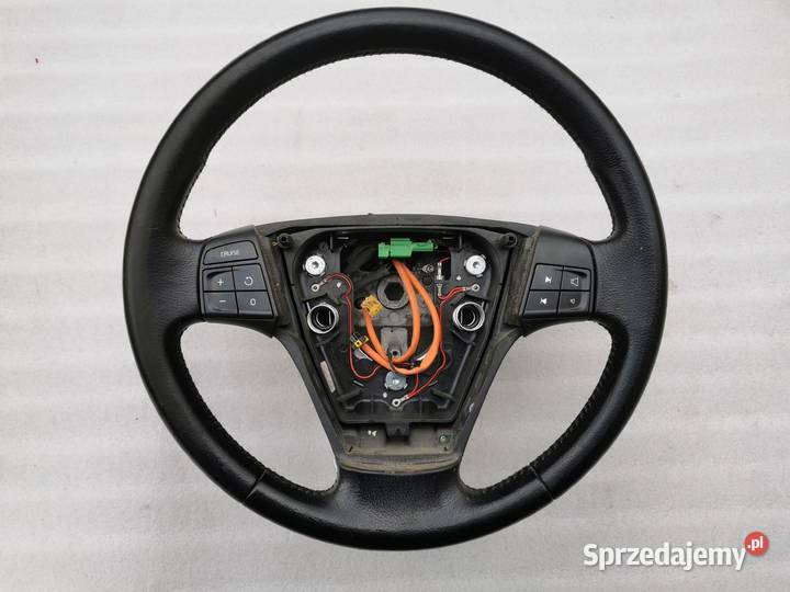 Skórzana Kierownica Multifunkcyjna Volvo C30 S40 Wyszków