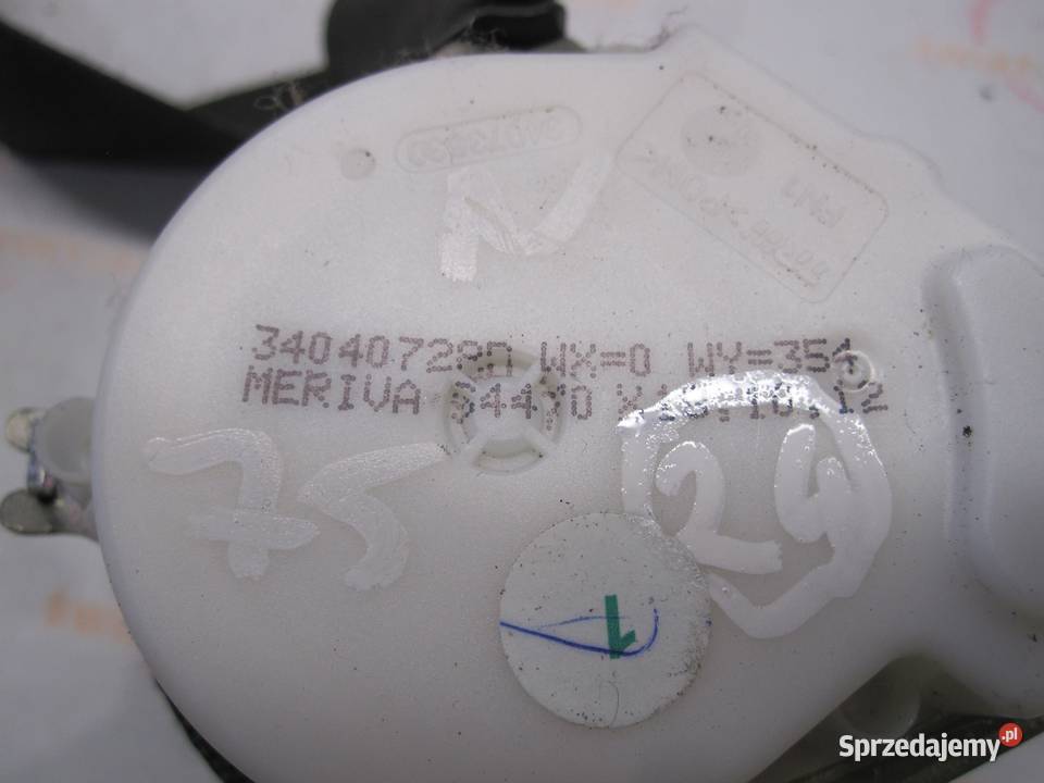 OPEL MERIVA B 13r pas bezpieczeństwa napinacz osobowe świętokrzyskie Kielce