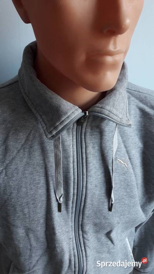 Bluza rozpinana damska sportowa Puma szary/srebrny Odzież damska Głuchołazy