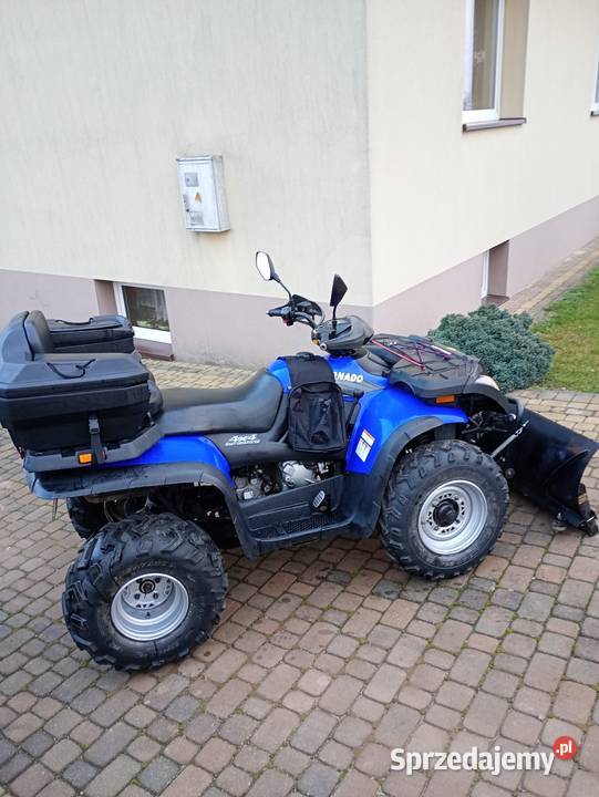 Quad linhai 300 napęd 4x4 zarejestrowany pług do zarejestrowany w Polsce Kielce sprzedam