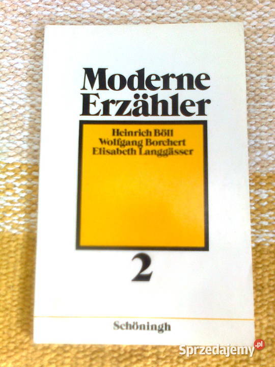 Moderne Erzahler-Boll, Borchert, Langgasser