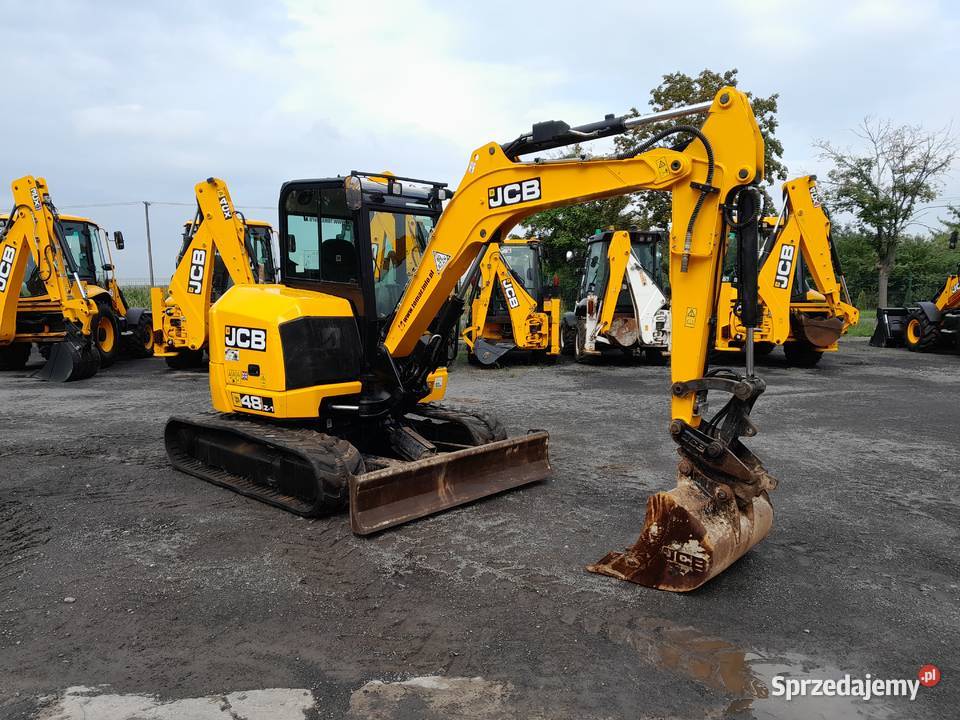 JCB 48Z1 2020R KOPARKA GĄSIENICOWA 5TON CAT nie wielkopolskie Krotoszyn