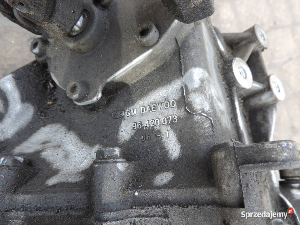 96420073 SKRZYNIA BIEGÓW CHEVROLET LACETTI 20 D osobowe Nowy Sącz