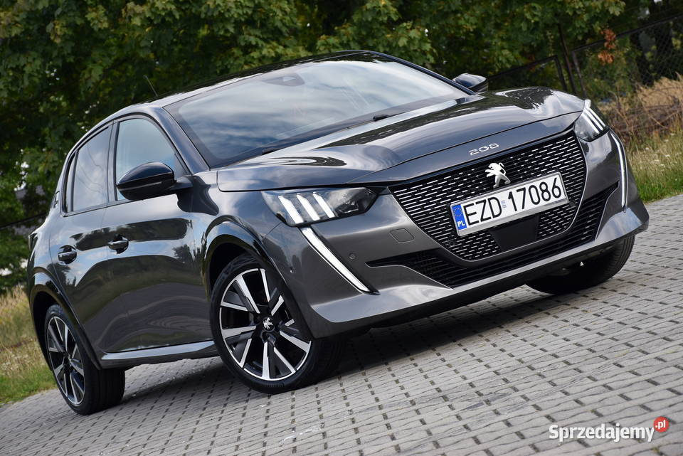 Peugeot 208 II GT TURBO 101 BOGATA Piękna Wersja poduszka powietrzna Zduńska Wola