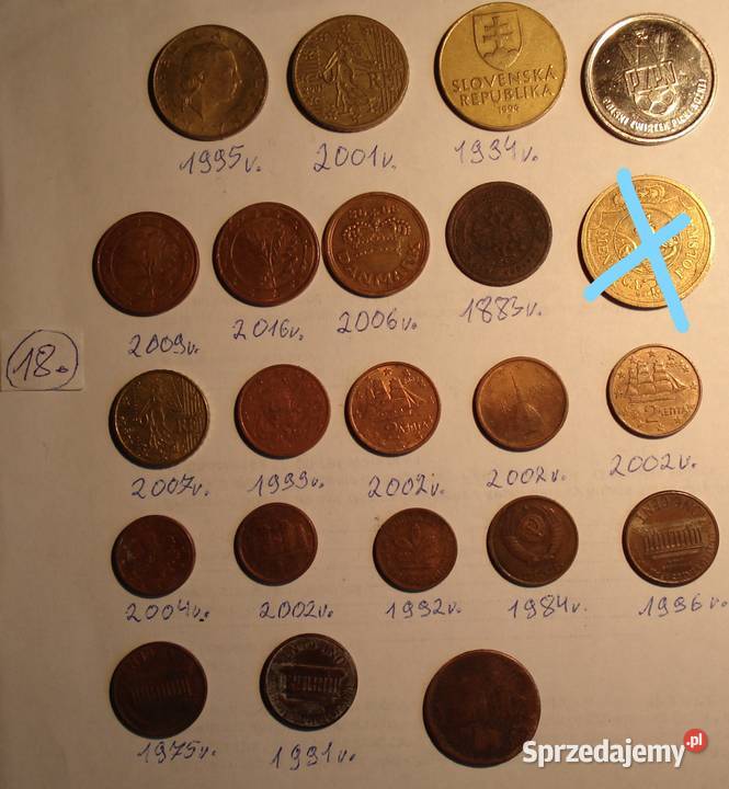 Kolekcjonerskiej monety Warszawa