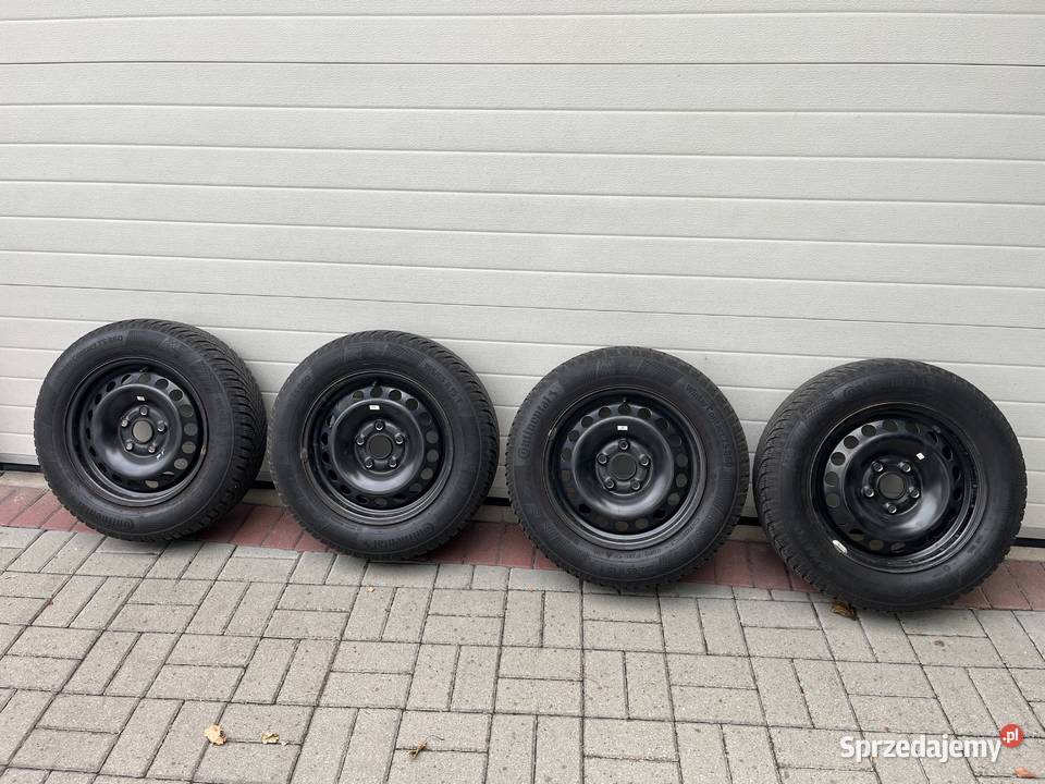 KOŁA ZIMOWE VOLKSWAGEN 5X112X15 ET 47 19565R15 T Samochodowe Luboń sprzedam