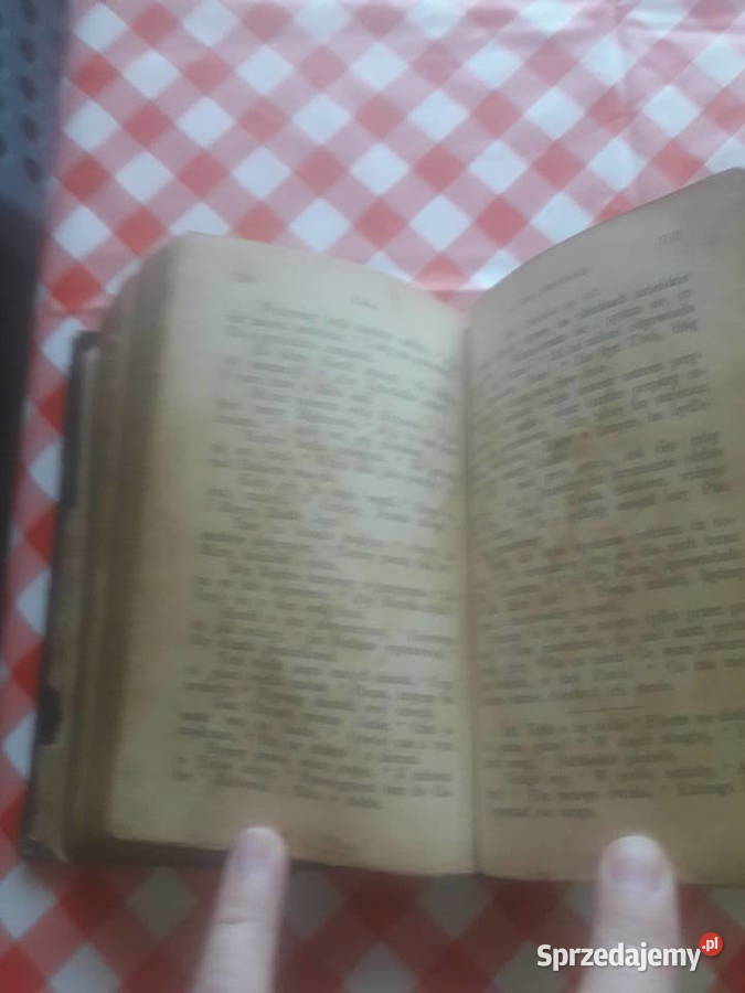 Śpiewnik ludu katolickiego około 1900 Antyki, Sztuka, Kolekcje Miechów
