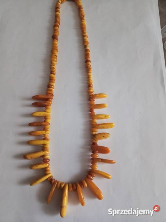 Naszyjnik Bursztyn Stary podlaskie sprzedam
