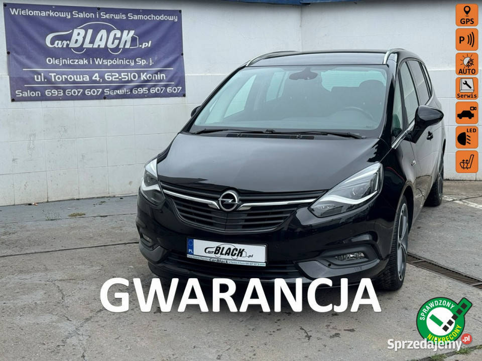 Opel Zafira Pisemna Gwarancja 12 miesięcy C 2011 światła przeciwmgielne