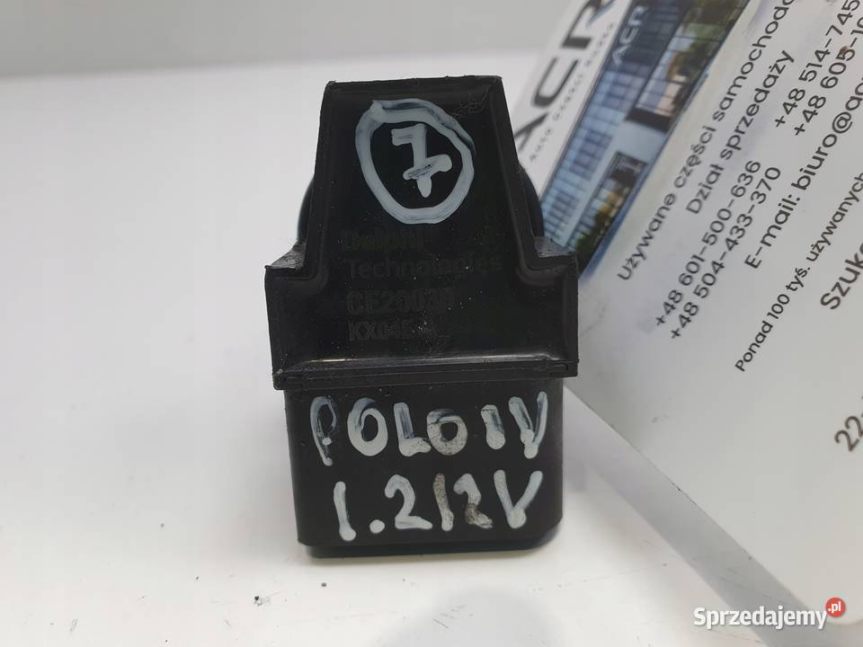 CEWKA ZAPŁONOWA VW Polo IV 12 12V CE20030 Pozostałe Rudka