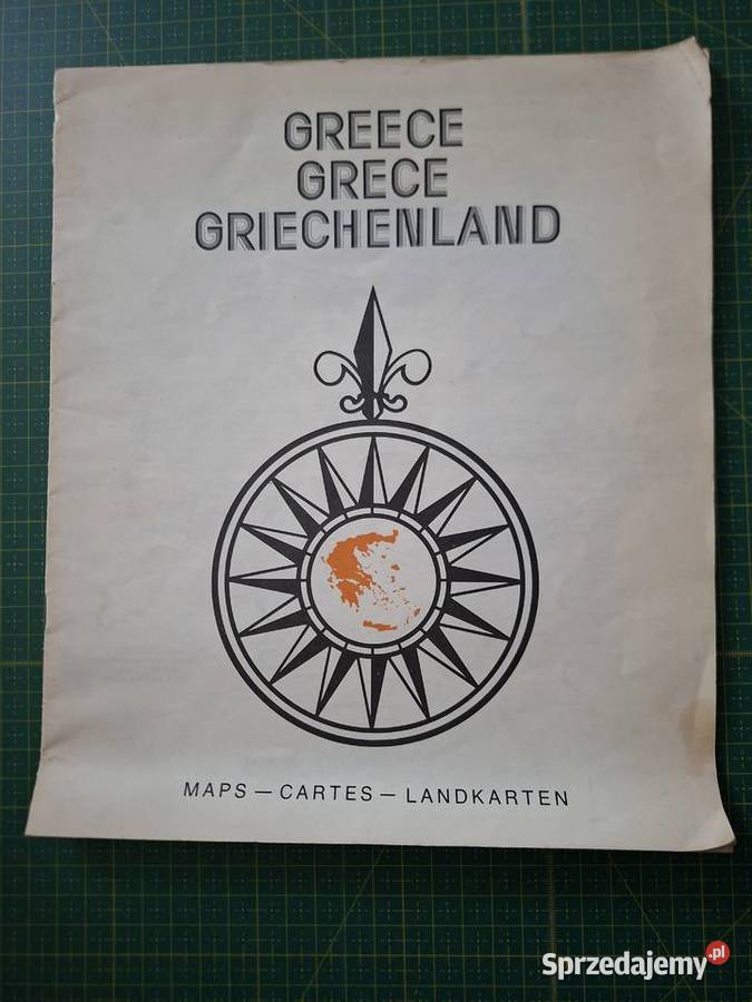Greece Grece Gricheland maps cartes landkarten Kraków