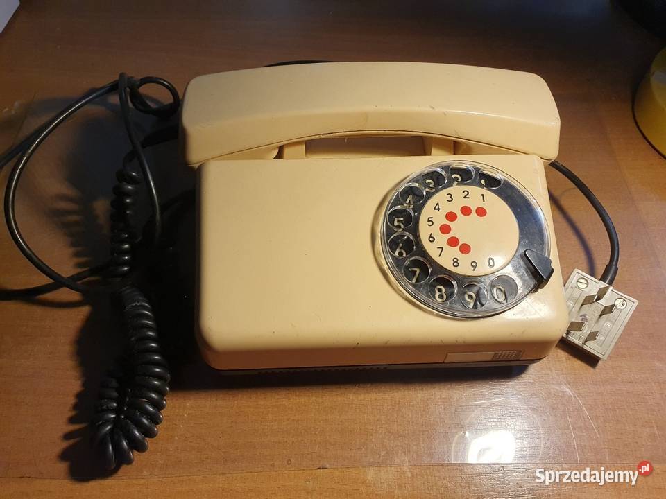 Telefon PRL Tulipan stacjonarny Białobrzegi sprzedam