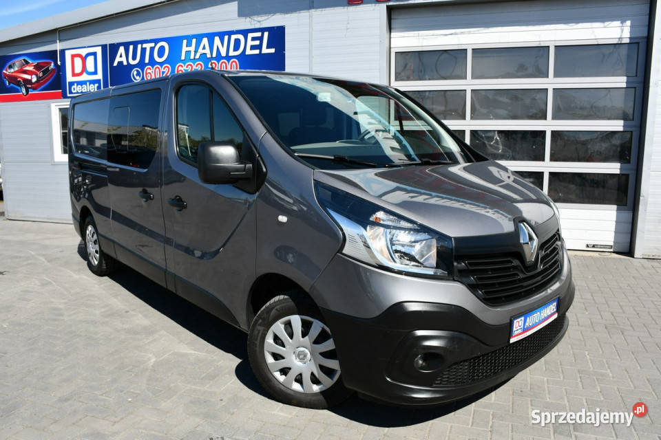 Renault Trafic 16 dCi LONG 2xBoczne drzwi 5osób Motoryzacja Hrubieszów
