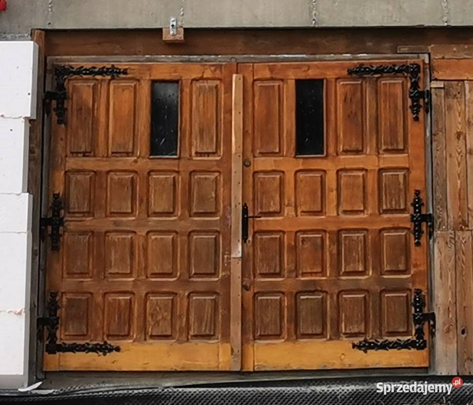 Brama garażowa na budowę szerokość 252 wysokość podkarpackie Jasło sprzedam