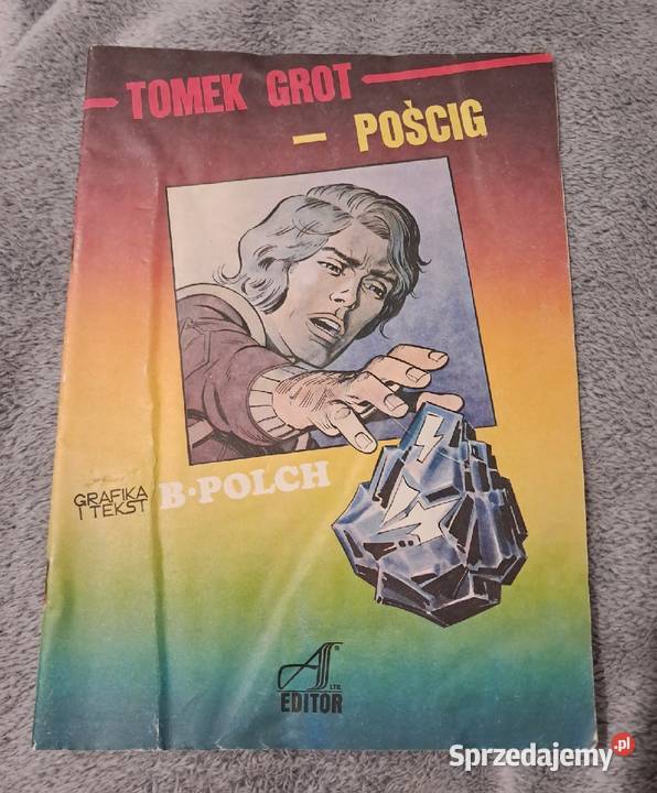 Tomek Grot Pościg B Polch As Editor 1989 Komiks miękka Rybnik sprzedam