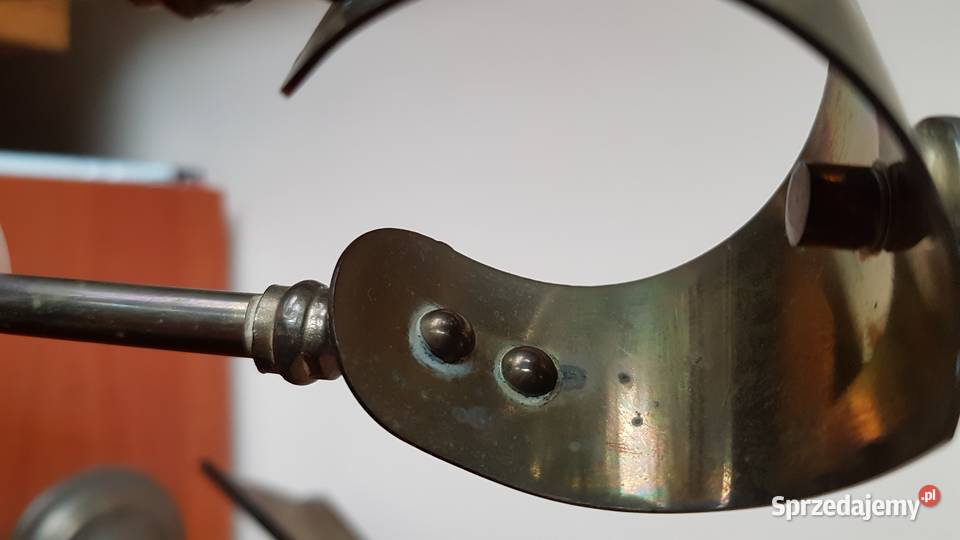 Stary mosiężny zestaw kominkowy mosiądz śląskie Dąbrowa Górnicza