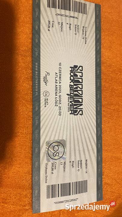 Bilety na Scorpions