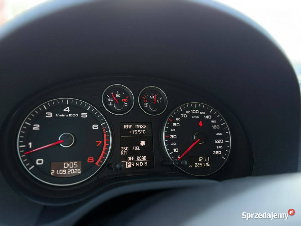 Audi A3 Sportback Climatronic wymieniony rozrząd Lębork