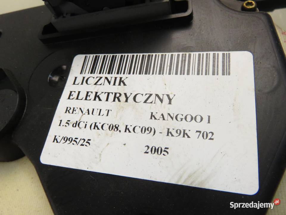 LICZNIK RENAULT KANGOO I 15 dCi 80 K9K 702