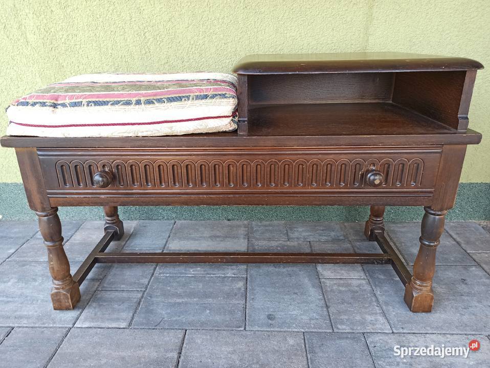 stylowa ławeczka siedzisko stolik wielkopolskie Budzyń sprzedam