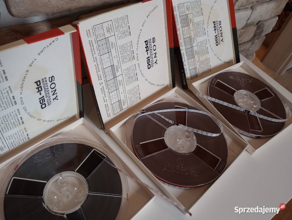 Taśma szpulowa 18 SONY w pudełkutestowane Piasek