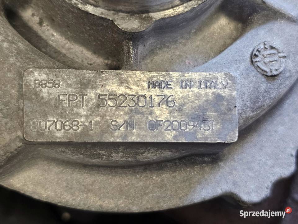 FIAT ALFA 16 MJET JTDM 940A3000 turbosprężarka