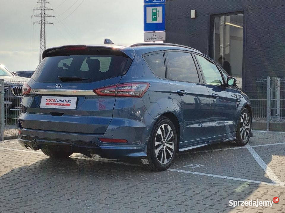 FORD S 2022r Alcantara Automat BLIS Kamera FV23 S-MAX wielkopolskie Poznań
