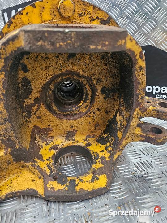 Lewa zwrotnica z piastą koła JCB 3CX 4CX 52558 Do maszyn budowlanych Gdynia